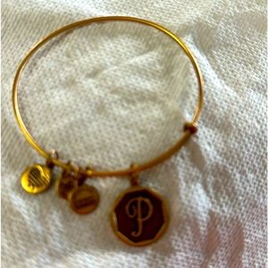 Alex and Ani letter P bracelet great for anyone